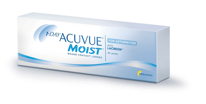 Lentes de Contato Acuvue 1-Day Moist Astigmatismo